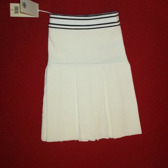 Tory Burch Tech Knit Pleated Tennis Skirt - Picture 4 of 8